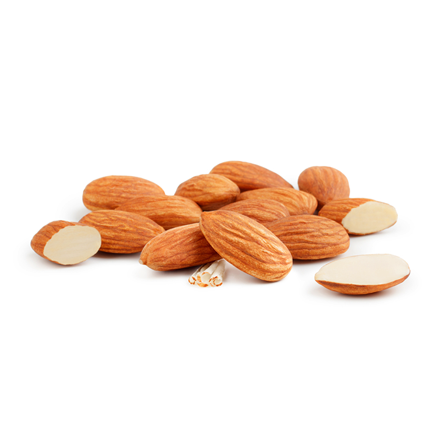 Picture of Almonds Roasted (Plain) 100 gm